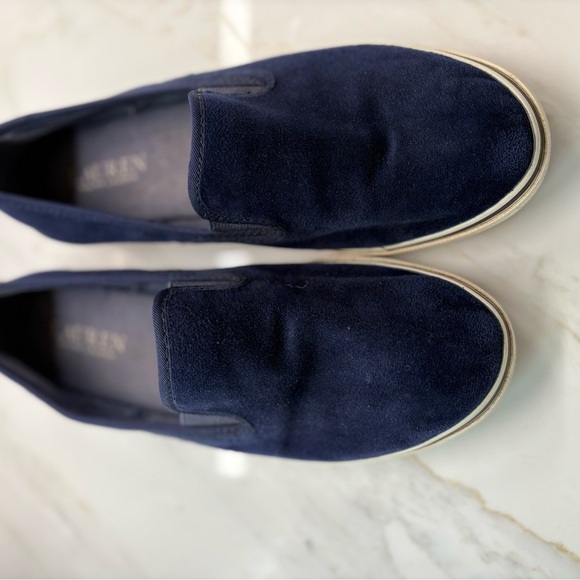 Lauren Ralph Lauren Deep Blue Slip-on Shoe - Picture 4 of 4